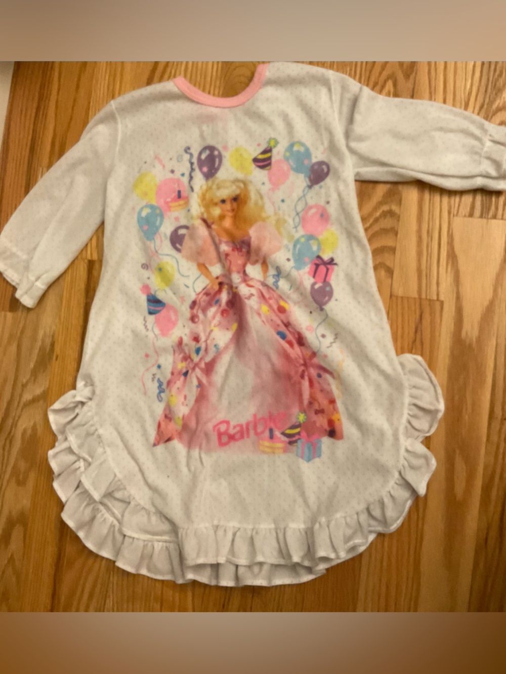 Vintage Barbie Y2K nightgown